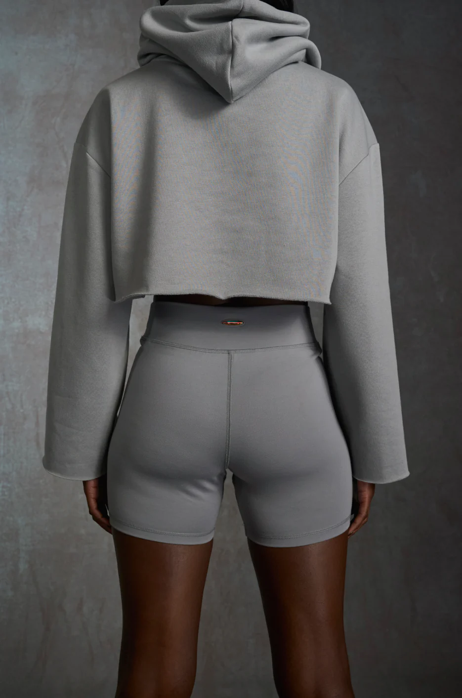 741 Flared Sleeve Hoodie - Grey Nebula - Image 2