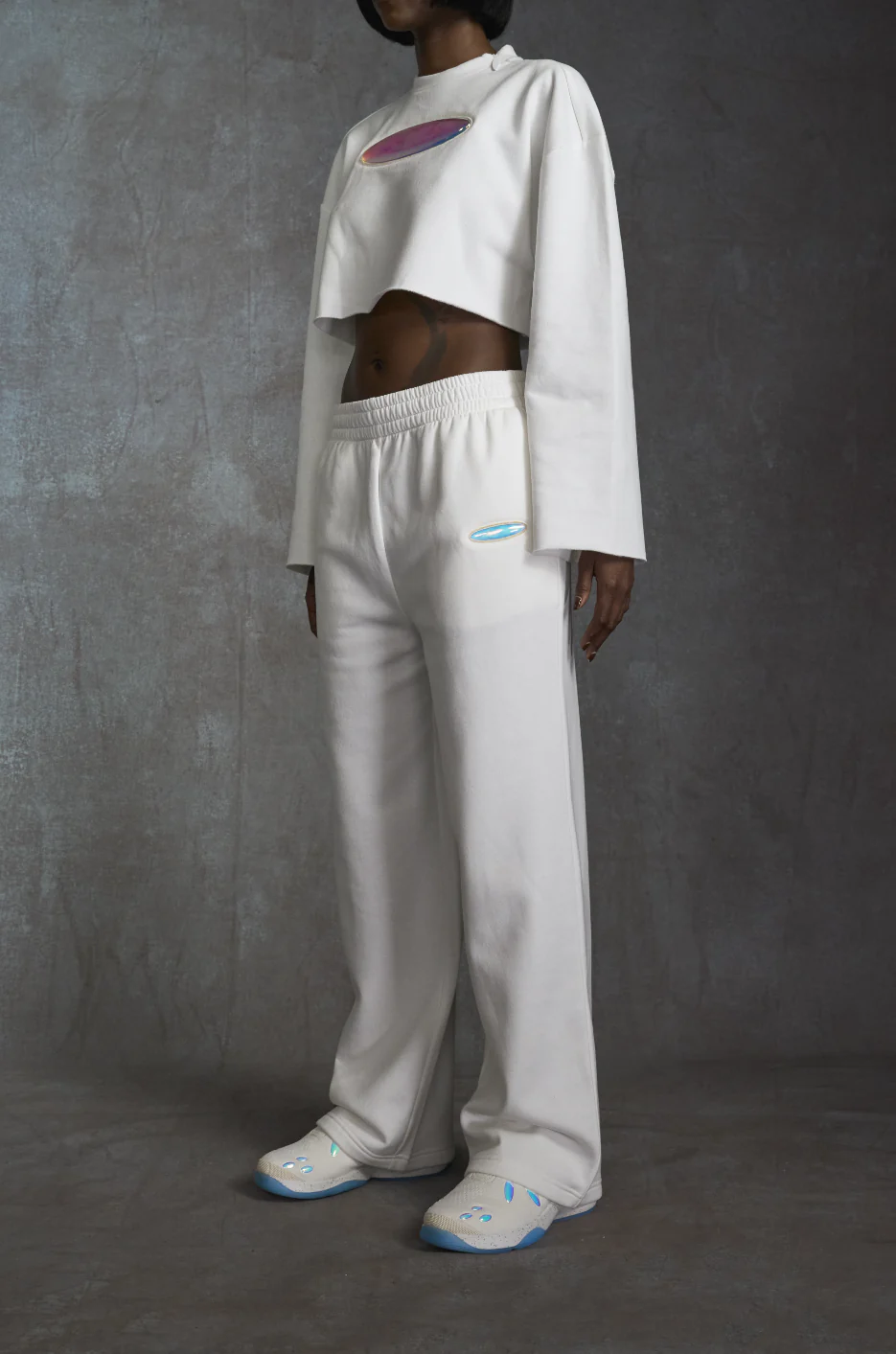 741 Sweatpants - White Noise