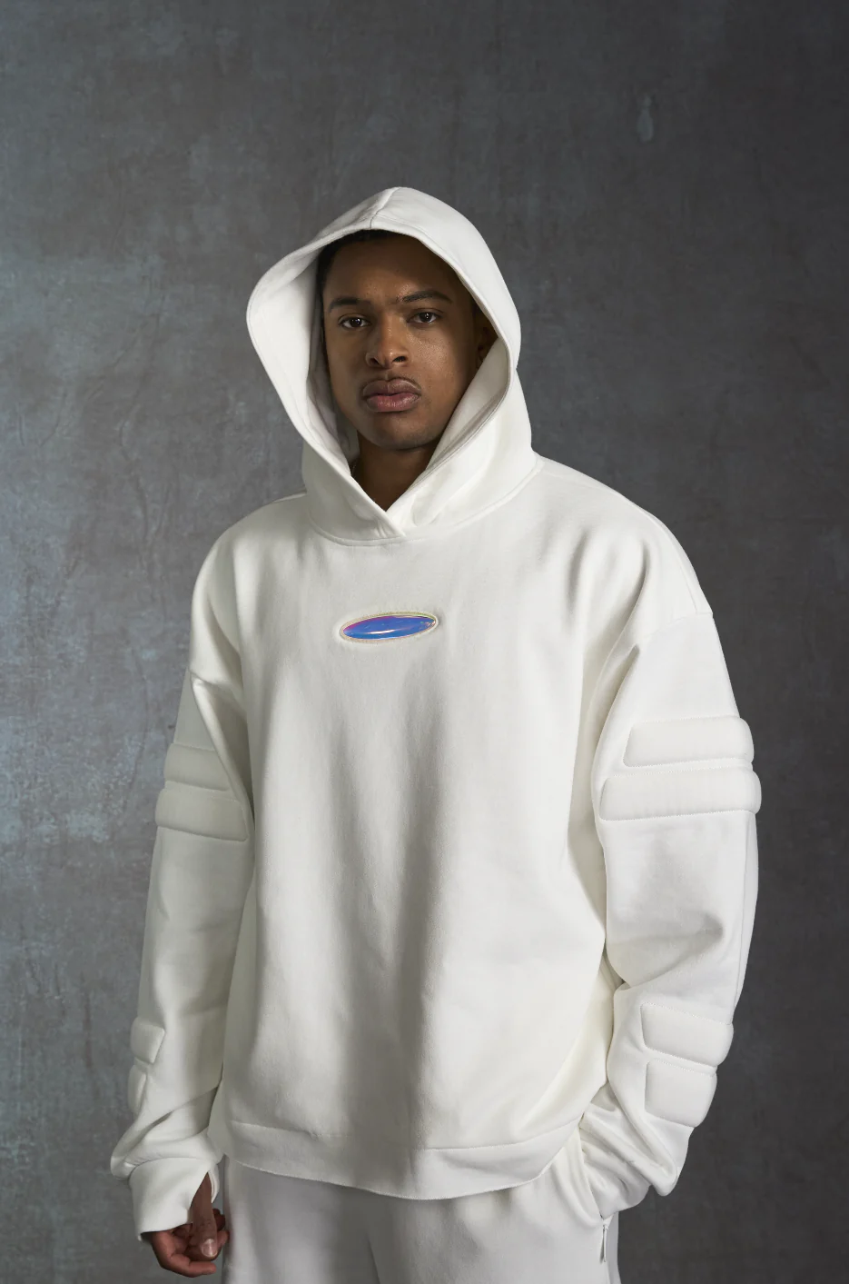 Alpha Hoodie - White Noise - Image 2