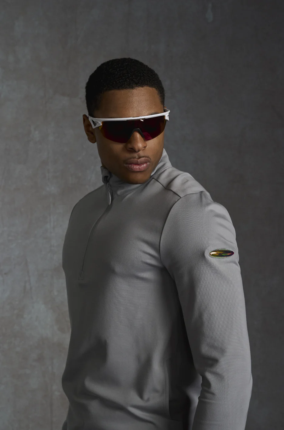 COMMANDER QUARTER ZIP - Grey Nebula - Image 3