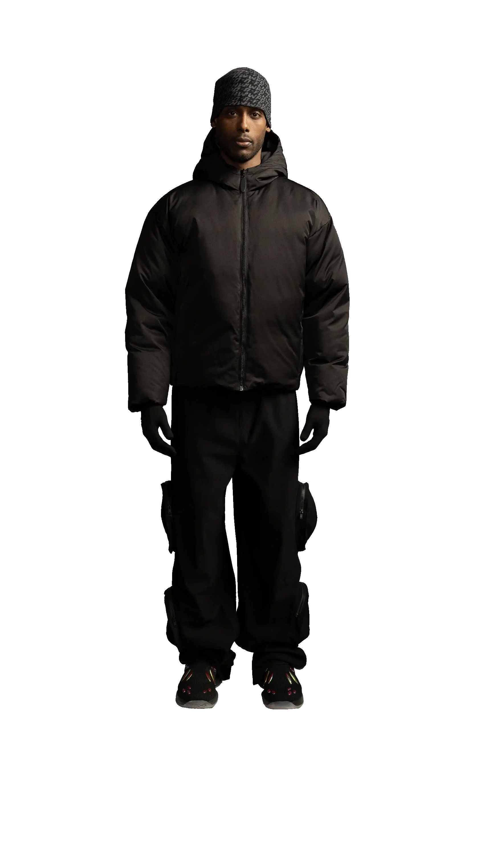 EXO HOODED PUFFER - Image 4